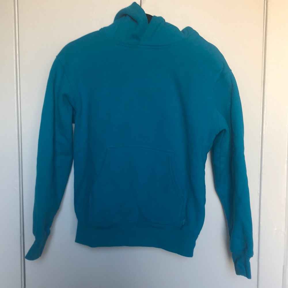 Tna blue hooded sweatshirt